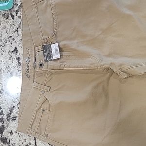 NWT men's Eddie Bauer khaki pants